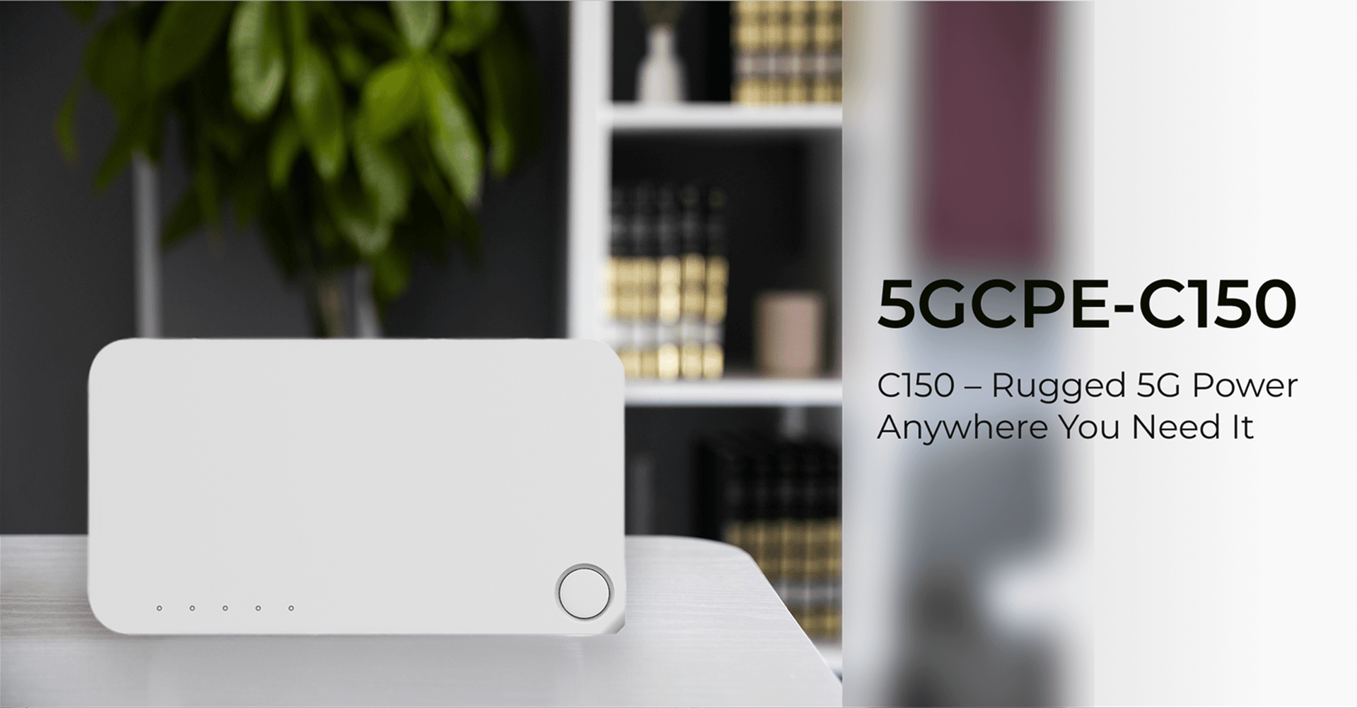 Wewins C150 5G Outdoor CPE Router for Enterprise and Industrial Use