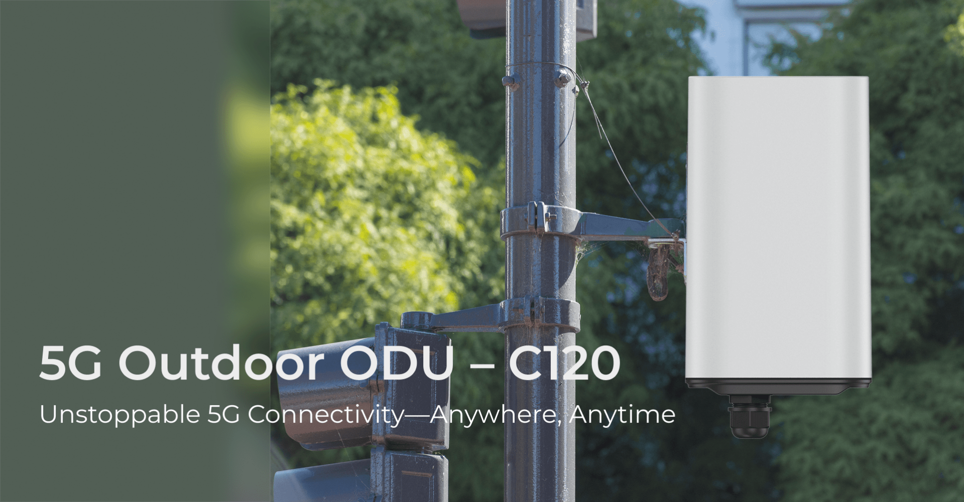 Wewins C120 5G Outdoor CPE for Fixed Wireless Access