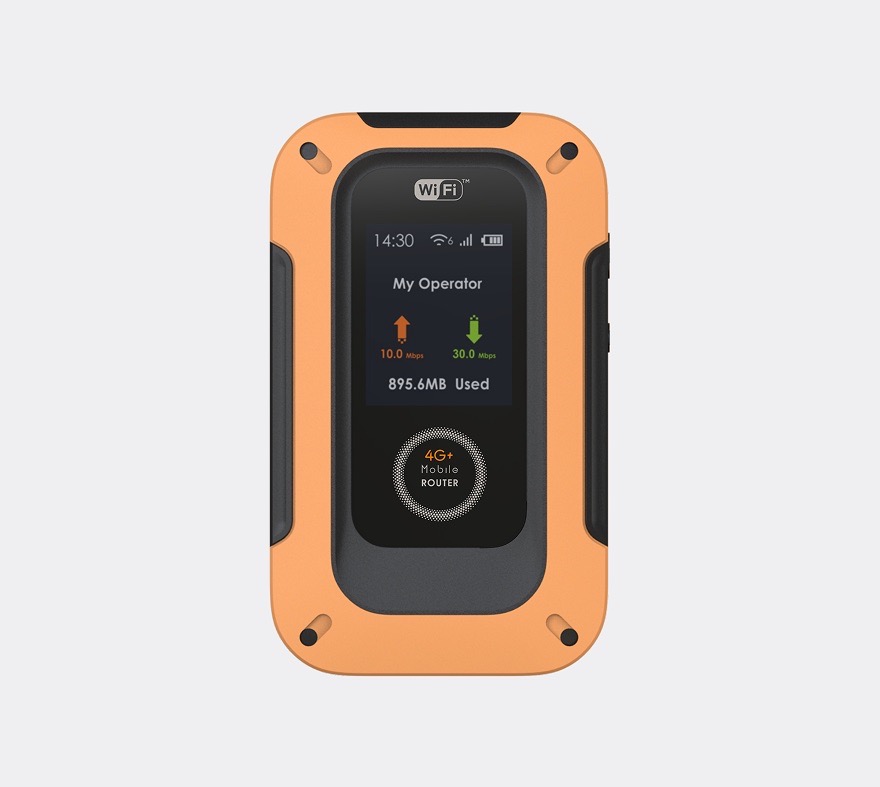 M48 LTE Cat6 MiFi portable 4G mobile hotspot front view