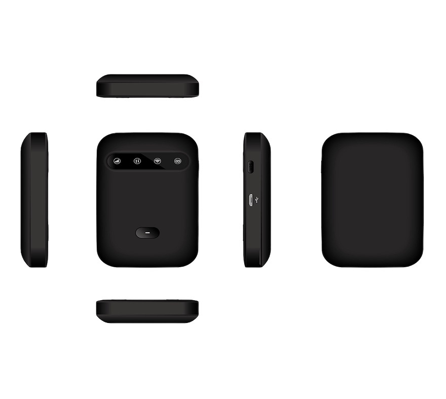 Wewins M25 portable LTE MiFi with included power adapter and network cable