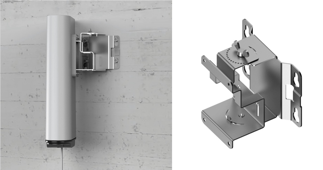 Side view of C120 5G Industrial Router with IP65 enclosure