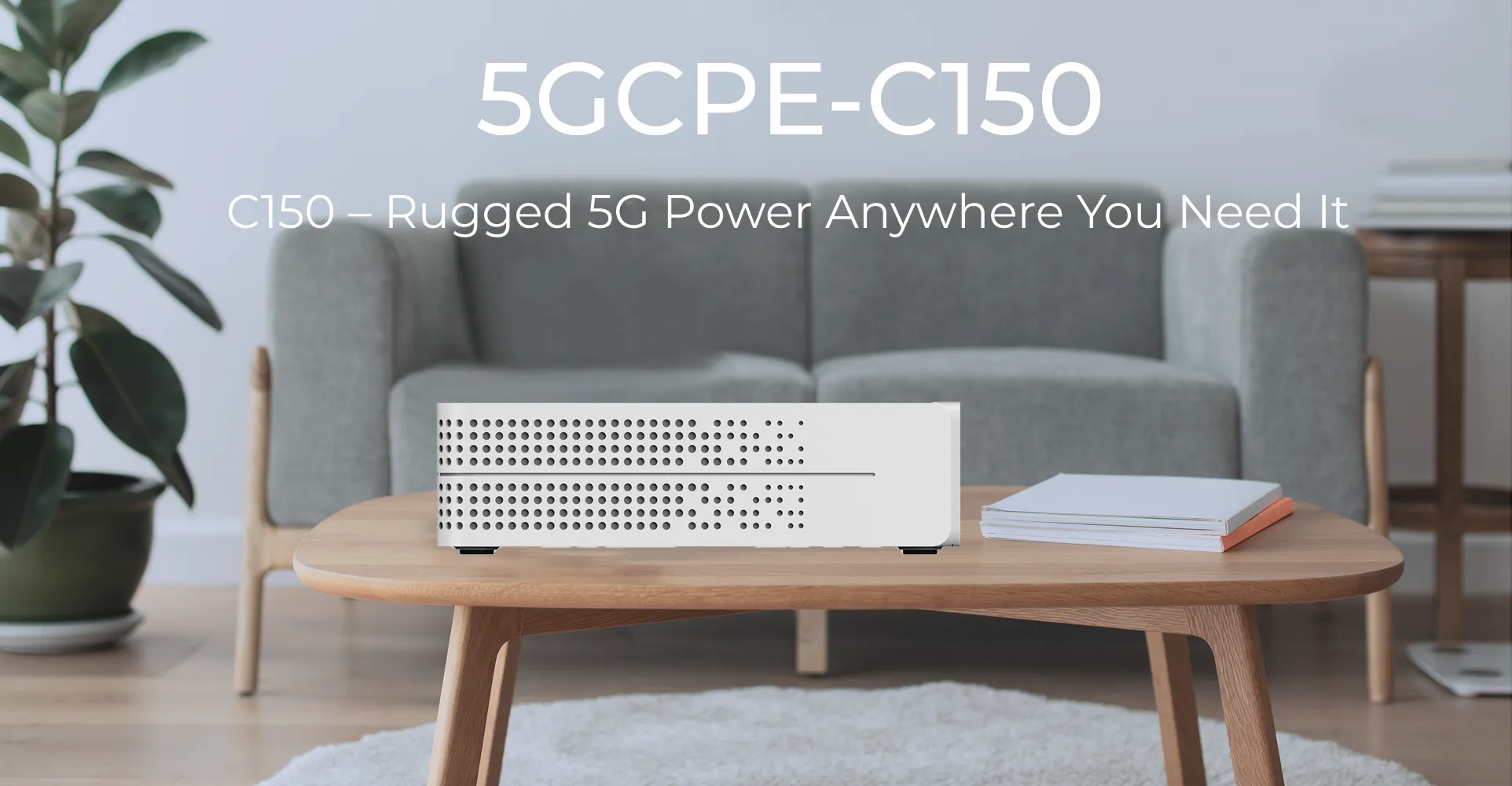 Wewins C150 5G Outdoor CPE Router for Enterprise and Industrial Use