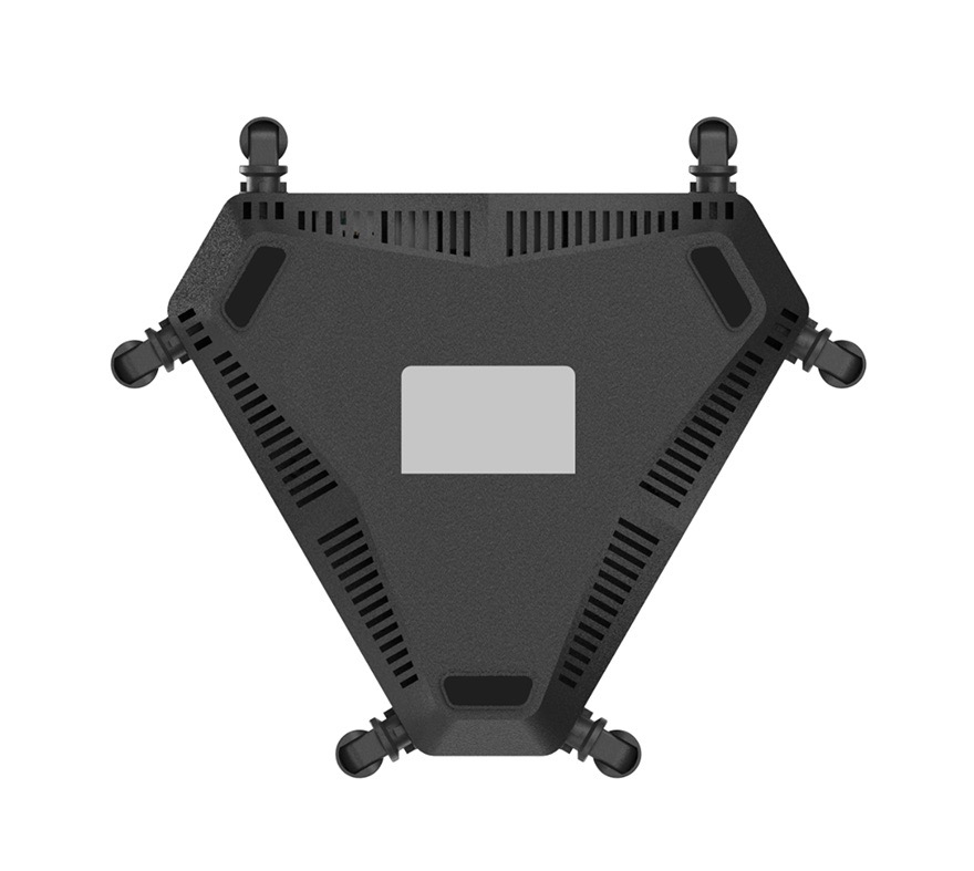 Back view of C260 LTE router showing ports and ventilation design