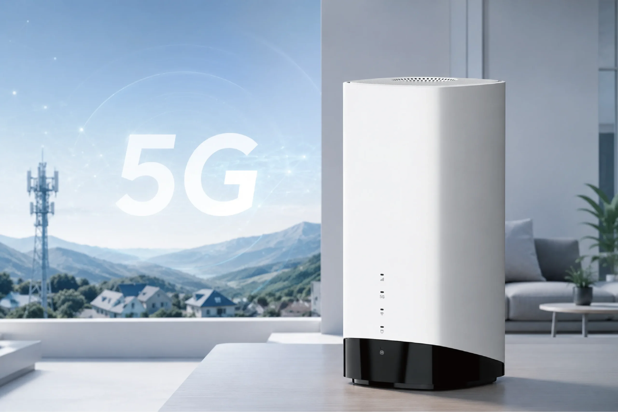 5G Fixed Wireless Access CPE for high-speed broadband connectivity